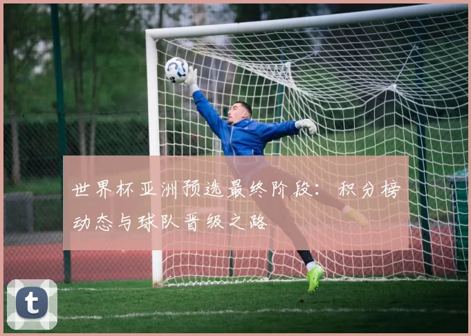 世界杯亚洲预选最终阶段:积分榜动态与球队晋级之路