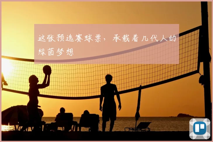这张预选赛球票,承载着几代人的绿茵梦想