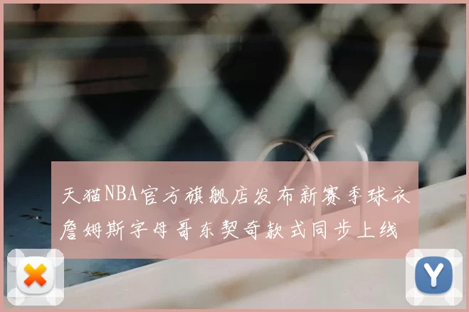 天猫NBA官方旗舰店发布新赛季球衣詹姆斯字母哥东契奇款式同步上线